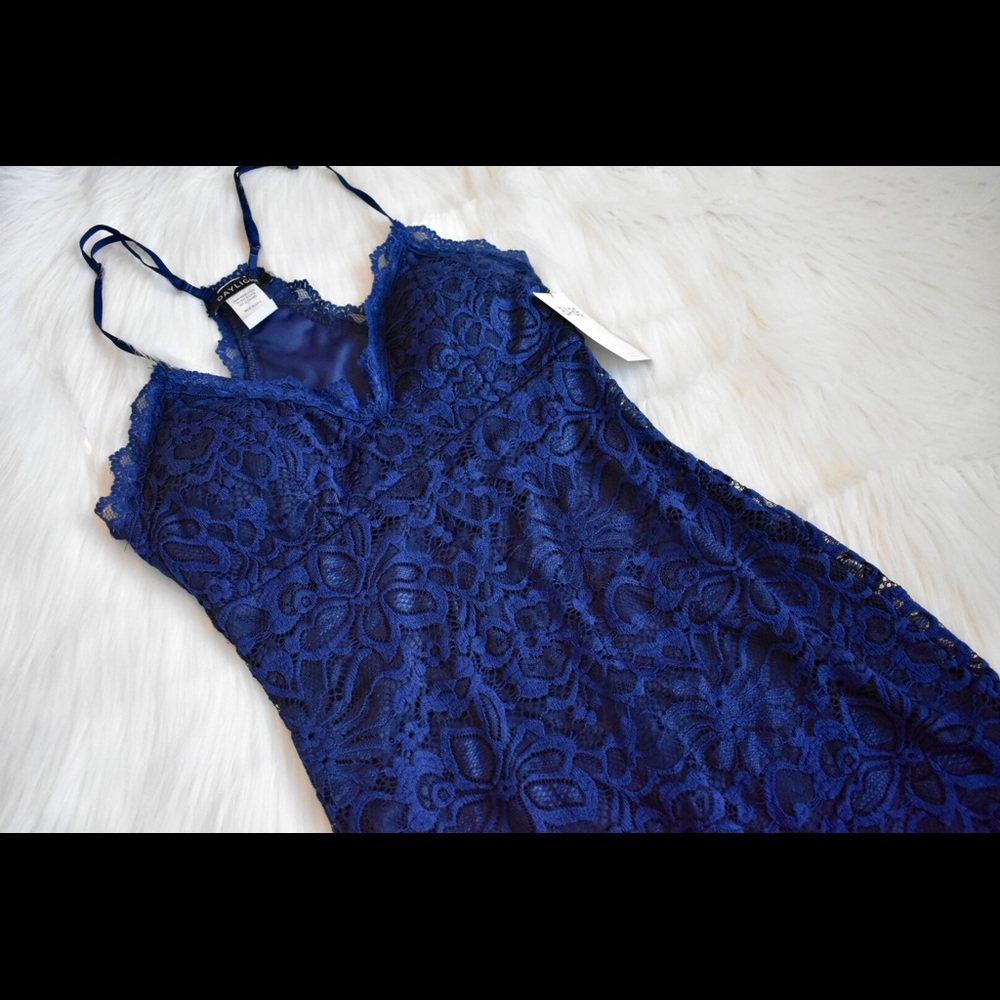 Blue Cocktail Dress. Brand new!M
